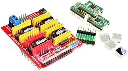 cnc shield v3 engraving machine / 3D Printer / + 4pcs A4988 driver expansion board