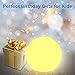 LED Ball Light, 16 Colors Mood Lamp, Orbs Night Light with Rechargeable 10M Wireless Remote Floating Globe Light with Ground Insertion, Ideal for Kids Bedroom Garden Pool Party Decoration (8