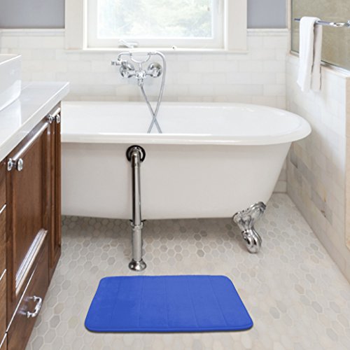 FlamingoP Fieldcrest Luxury Bath Rugs, 17 Inch by 24 Inch