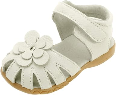 little girl closed toe sandals