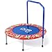 Pure Fun 36-inch Kids Bungee Trampoline with Handrail, Ages 3 to 7, Multi