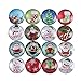 Zicome Set of 16 Refrigerator Magnets for Christmas Party Favor Gifts