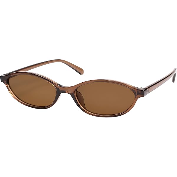 Retro Oval Sunglasses for Women Chic Cat Eye 90s Sunnies  display picture 1