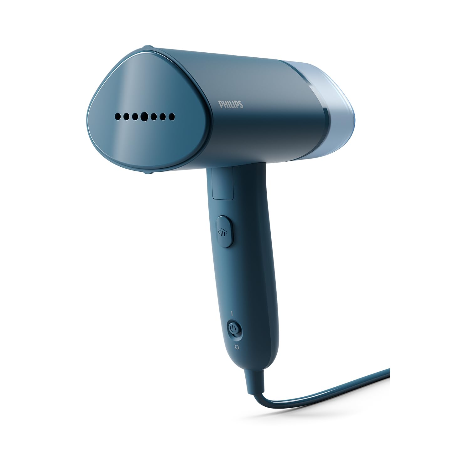 Photo 1 of Philips 3000 Series Handheld Steamer - 1000W, 20 g/min Steam, Detachable 100ml Water Tank, Plastic Plate, Blue (STH3000/20)