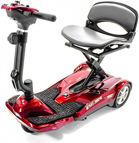 Automatic Transforming - Transporter - Folding Scooter by EV Rider - 3-Wheel - Red