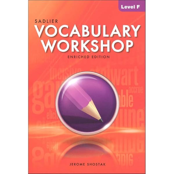 Vocabulary Workshop Enriched Level D Student Edition, Grade 9