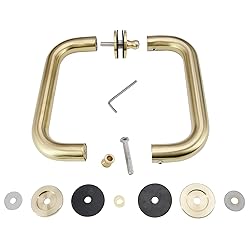 One Pair of Stainless Steel 304 Grade Tubular Back