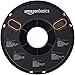 Amazon Basics PLA 3D Printer Filament, 1.75mm, Black, 1 kg Spool, 3 Spools