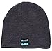 iSuperb Cool Bluetooth Wireless Music Beanie Hat With Microphone & Stereo Headphone Hands Free, Best Christmas Gift (Bluetooth Beanie Grey)