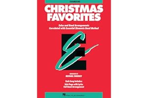 Essential Elements: Christmas Favorites Trombone | Holiday Sheet Music Songbook for Band and Solo | Easy Trombone Christmas Arrangements for Students and Teachers | Correlated with Method Book Pages