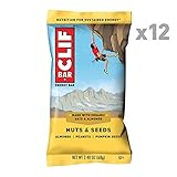 CLIF BAR - Energy Bars - Nuts and Seeds - (2.4 Ounce Protein Bars, 12 Count)