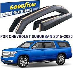 Goodyear Shatterproof in-Channel Window Deflectors