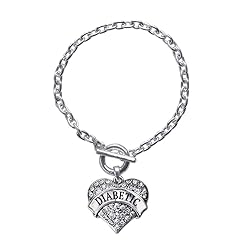 Inspired Silver - Diabetic Silver Toggle Bracelets