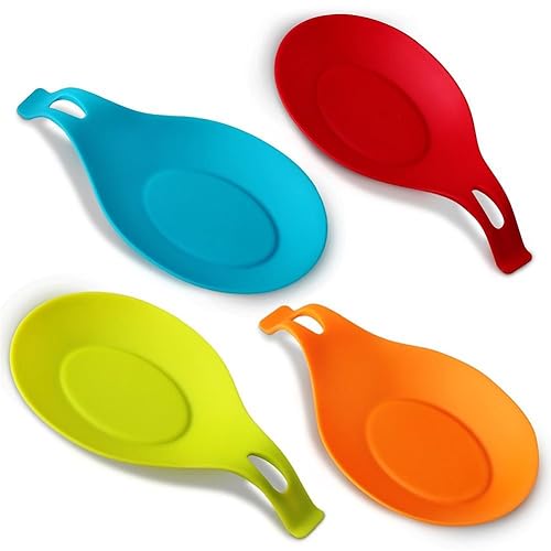Premier Housewares Zing Silicone Spoon Rest Purple Amazon.co.uk