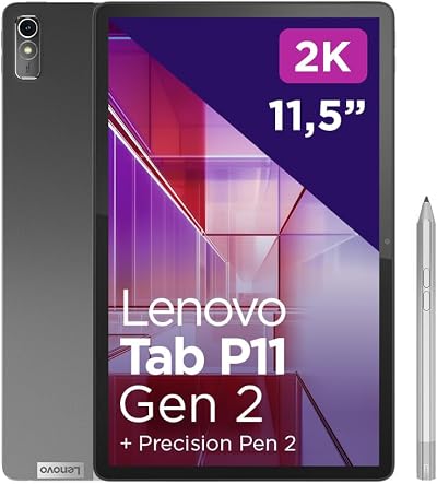 Lenovo Tab P11 Tablet 11.5" 128GB Wi-Fi Mediatek Grey Android 12