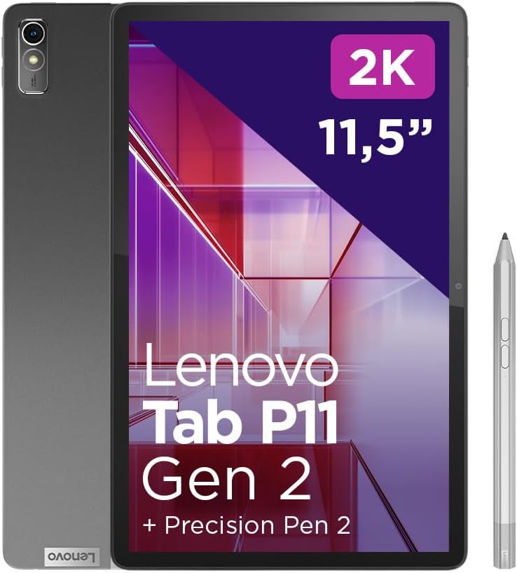 Lenovo Tab P11 Tablet 11.5" 128GB Wi-Fi Mediatek Grey Android 12