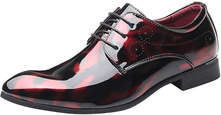 bright red mens dress shoes