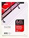 Staples 126465 Reinforced Filler Paper Wide Ruled 8-Inch x 10 1/2-Inch Each (23904W)
