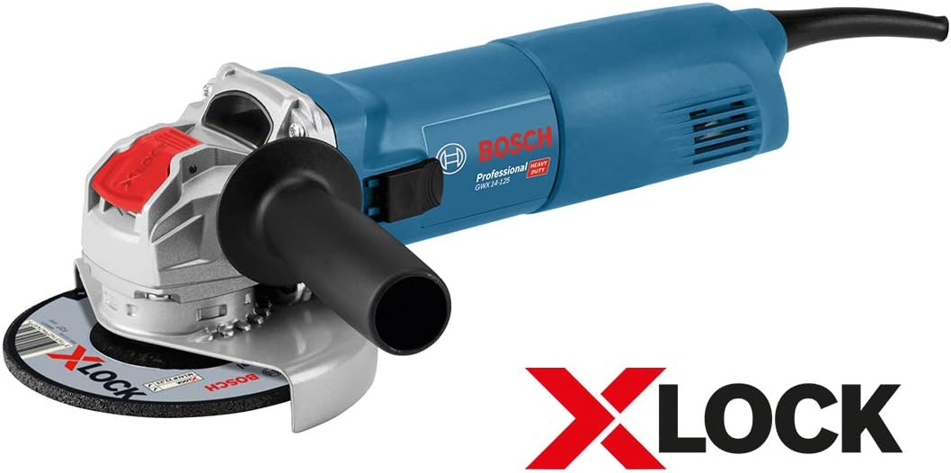 Bosch Professional GWX 14-125 X-LOCK en caja Amoladora angular 1400 W disco  Ø 125 mm Amoladoras angulares Bricolaje y herramientas futakuchi-hakata.com