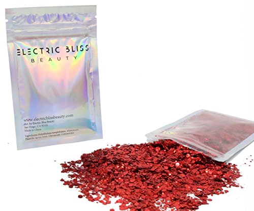 image for Electric Bliss Beauty Red Body Glitter
