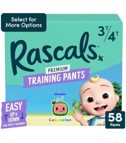 Amazon.com: Rascal + Friends Premium 360 Absorbent Pull-On Diapers