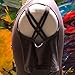 Adreamly Women's Casual Summer Short Sleeve Loose Strappy Cold Shoulder Tops Basic T Shirts Blouses Deep Gray Large