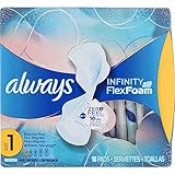 Always Pads Size 1 Infinity With Flex Foam 18 Count