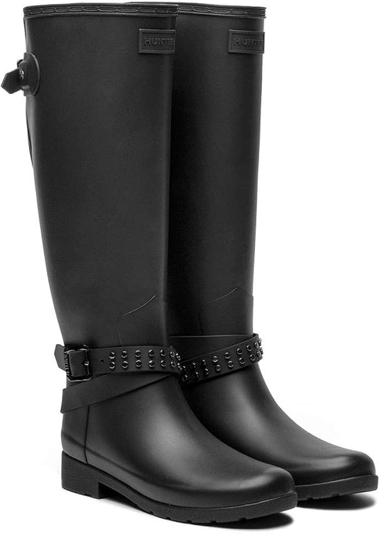 studded hunter boots