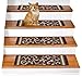 Gloria Rug Non-Slip Rubber Back Carpet Stair Treads - Skid Resistant Stair Mats (8.5