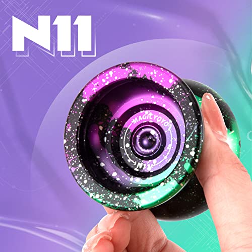 MAGICYOYO Professional N11 Unresponsive Yoyo for Kids, Metal Trick Yoyo