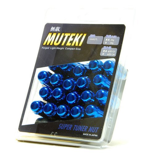 Click Here to See More Images Muteki Blue Spline Drive Lug Nuts 12x1.25