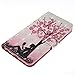 iPhone 6S Plus /6 Plus Case,PU Leather Shock Proof Wallet Case Lightweight Kickstand Flip Book Case Magnetic Card Holder with Strap Birthday Xmas Halloween for Apple iPhone 6S Plus /iPhone 6 Plus-Tree