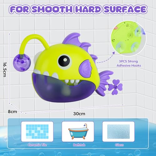 Baby Bath Toys 1 2 3 4 Years, Shark Toys Bath Toy Baby, Automatic Bubble Generator for Bathtub with Music, Baby Bath Toys 1-5 Years, Birthday Gifts, Christmas