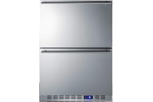 SUMMIT APPLIANCE Summit SPFF51OS2D Built-in Drawer Freezer, Stainless Steel