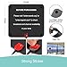 HD TV Antenna for Digital TV indoor , HDTV Digital Antenna  with Detachable Amplifier Signal Booster for 50 Mile Range, HYONE 2018 Upgraded for Better Signal