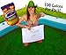 Bulk JELLO WRESTLING Kit 100 Gallon Package! GREEN Jelly Wrestling Mix. Just Add Water to a Jello Pool to make a Jell-o Wrestlers Ring. Easy Set Wrestling Jello for Fundraisers, Tug o War & Party Games