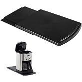 HauSun Handy Sliding Tray Sliding Tray Mat for Coffee Maker,Kitchen Appliance Moving Caddy,Countertop Stoage for Air Fryer, Blender, Stand Mixer,Food Processors,1 Set