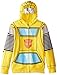 Transformers Big Boys' Bumblebee Costume Hoodie, Yellow, Medium