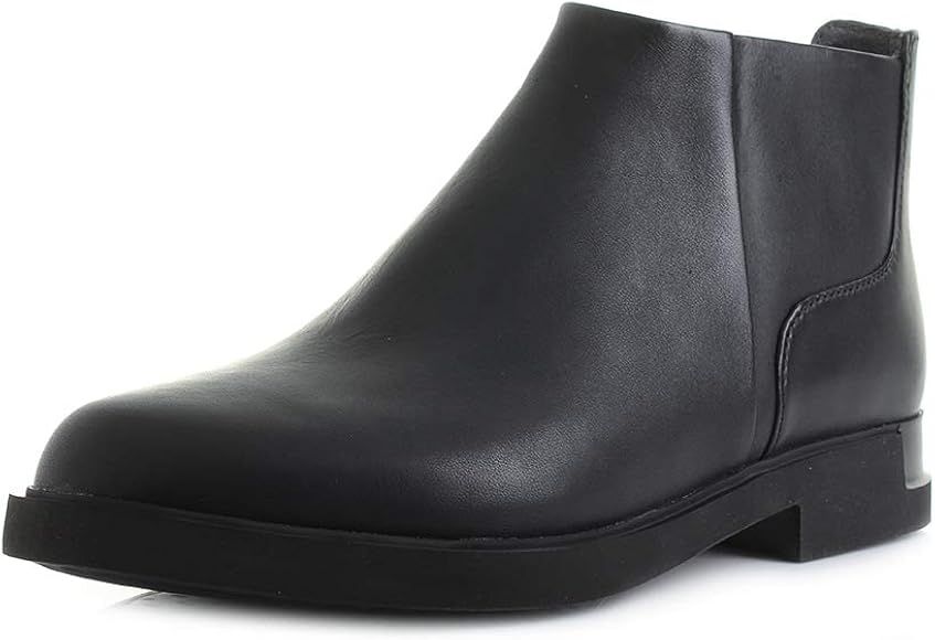 black leather chelsea boots womens