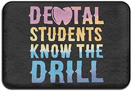 Dental Hygienist Dentist Gifts Non Slip Doormat Entrance Mat Floor Mat Rug Dirt Trapper Mats 15.7"x23.6"