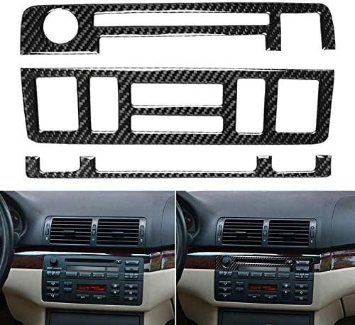 ckground Carbon Fiber Car Stickers,Fiber Interior for BMW's old 3 Series E46