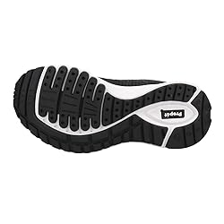 Propét Women's Tour Knit Sneaker, Black, 6.5