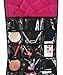 Rimobul Dress Hanging Jewelry Organizer (Pink&Black)