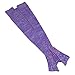 Handmade Knitted Mermaid Tail Blanket, Warm Sofa Quilt Living Room Sleeping Bag for Kids 55 inch x27.5 inch (Purple)