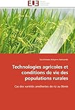 Image de Technologies agricoles et conditions de vie des populations rurales: Cas des variétés améliorées de riz au Bénin (Omn.Univ.Europ.) (French Editio
