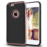 iPhone 6s Case,iPhone 6 Case,by Ailun,Reinforced Soft Interior TPU Bumper&Solid PC Frame,Shock-Absorption&Skid-proof,Anti-Scratch&Fingerprint&Oil Stain Back Cover[Rose GOLD]