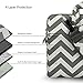 Laptop Shoulder Bag 13 13.3 14 Inch Case Compatible with MacBook Pro 14 2025-2021 M4/M3/M2/M1, Mac Air/pro 13-13.3 Inch and Most Popular 13-14 Notebooks,Spill-Resistant Briefcase,Chevron Gray