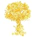Rustark 650Pcs Yellow Series Resin Buttons Favorite Findings Basic Buttons 2 and 4 Holes Craft Buttons for Arts, DIY Crafts, Decoration, Sewing - Sizes Range from 0.28 to 1.18 Inch 