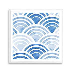 Framed Geometric Figure Home Artwork for Living Room Bedroom