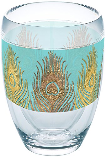 Tervis 1248530 Glittery Peacock Feathers Tumbler with Wrap 9